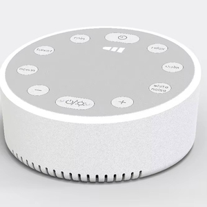 Machine à bruit blanc pour le sommeil, apaisant avec 6 sons relaxants, lumière respirante, minuterie, chargement Type-C, pour bébé, maison, bureau, voyage - Product Image 4