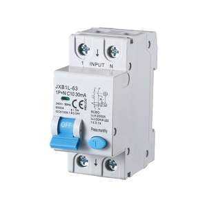 Interruptor Diferencial Gloca 1P+N C10 30mA 220V 6kA RCBO Clase A Montaje DIN - Product Image 1
