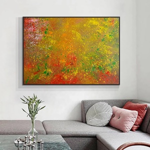 Tóm Tắt Kết Cấu Dày Sơn Dầu Trên Vải 100% Tay Vẽ Kích Thước Lớn Tường Nghệ Thuật Cho Phòng Khách Trang Trí Nội Thất - Product Image 4