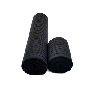 สายรัดโพลีเอสเตอร์สีดำแท้ + โพลีอะไมด์ + เส้นใยสแปนเด็กซ์ยืดหยุ่น - Product Image 3
