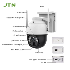 Hệ Thống <span class=keywords><strong>Camera</strong></span> An Ninh Năng Lượng Mặt Trời Wifi Ngoài Trời 3Mp <span class=keywords><strong>Camera</strong></span> 4G Mạng CCTV Không Dây Năng Lượng Mặt Trời - Product Image 4