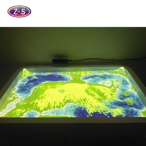 Rifornimento di fabbrica per bambini <span class=keywords><strong>tavolo</strong></span> interattivo di sabbia per interni/esterni AR Sandbox proiezione gioco divertente educativo gioco interattivo - Product Image 3