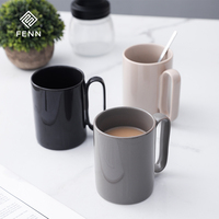 Tasses à café en céramique de style japonais FENN 300 ml, tasse en céramique personnalisable, tasse à café latte en céramique pour cadeau