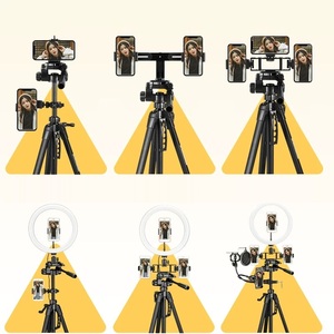 Trípode de Aluminio Portátil Profesional para Viajes de 168 cm, Weifeng WF-<span class=keywords><strong>3560</strong></span>, Negro, con Nivel de Burbuja, para Cámara, Fotografía al Aire Libre, Transmisión en Vivo - Product Image 2
