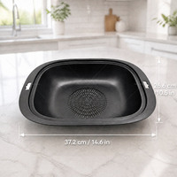 Pot de cuisson vapeur profond compatible avec le robot culinaire Thermomix TM7, pour la cuisson à la vapeur et la cuisson, pot d'extension pour la cuisson vapeur.