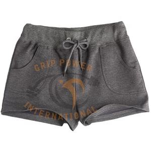 กางเกงวิ่งขาสั้นผู้ชายผ้าฝ้ายแบบสั่งทำพิเศษ ความยาวระดับเข่า ผลิตด้วยวิธีการพิมพ์แบบระเหิดที่เป็นมิตรกับสิ่งแวดล้อม เอวสูงพร้อมเชือกผูก - Product Image 5