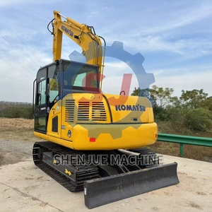 Excavadora Komatsu PC70 Usada, Modelo 2020 |   Mini Excavadora Hidráulica de 7 Toneladas con Cucharón de 0.3m³, Pocas Horas de Uso (1100 Horas), en Buen Estado, en Venta - Product Image 2