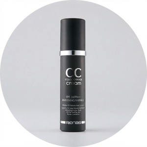 Crème CC coréenne Ronas, crème CC pour peaux sèches et sensibles, extraits botaniques naturels, soin de la peau, protection UV - Product Image 1