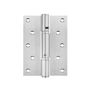 Bisagras de Acero Inoxidable para Puertas, Apertura de 180 Grados, 6 Orificios, Acabado Cepillado, Cierre Suave para Puertas de Madera - Product Image 5