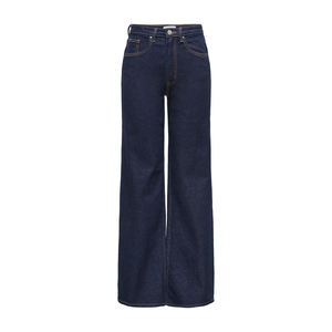 Venta al por mayor señora Denim Jeans Pantalones sueltos de pierna ancha diseño recto para el verano con logotipo personalizado y diseño - Product Image 1