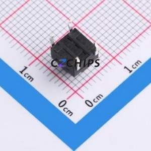 GT-TC116A-H070-L1 Tactile Switch Through hole Component (THT) Switch Single Pole Single Throw Round Button 1.6N Through Hole - Product Image 2