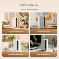 Diffuseur d'arômes commercial pour hôtel, pulvérisation automatique de brume, fonctionnement silencieux, petite taille pour chambre à coucher, salon de beauté, utilisation d'huiles essentielles