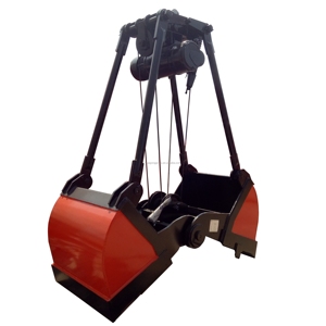 Premium Forged Four Rope Clamshell Grab, Thickened Mechanical Structure for Industrial <b>Crane</b> Bulk Material Work - Product Image 1