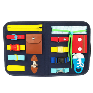 FullYoung Factory Sale Customized Sensory Activity Board Preschool Learning Toys Toddler Busy Board 2 4 Years Eco-friendly - Product Image 1