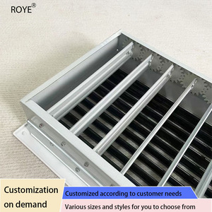 Bộ khuếch tán lưới tản nhiệt bằng hợp kim nhôm hai lớp có thể tùy chỉnh van điều chỉnh thể tích không khí một lớp - Product Image 5