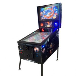 Machine de flipper <span class=keywords><strong>Indiana</strong></span> <span class=keywords><strong>Jones</strong></span>, jeu d'arcade mécanique à billes d'acier, pour adultes, avec flipper à monnayeur, armoire pleine grandeur, classique - Product Image 1