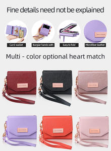 सैमसंग गैलेक्सी जेड फ्लिप 6 कंधे के पट्टा के लिए लैनकार्ड स्लॉट केस के साथ sam z फ्लिप 6 कंधे के स्ट्रैप वॉलेट बैक कवर - Product Image 5