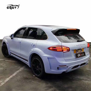 Комплект широкого кузова HM style для Porsche <span class=keywords><strong>cayenne</strong></span> 958, передний бампер, задний бампер, капот из углеродного волокна для porsche <span class=keywords><strong>cayenne</strong></span> 958 facelift - Product Image 3