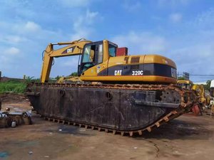 Caterpillar pour l'excavatrice amphibie de CAT 320C poids d'opération de 20 tonnes utilisé pour la vente à Changhaï - Product Image 6