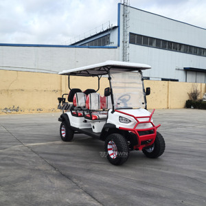 Carrito de Golf Eléctrico Solar Popular 2026, 4 Asientos, Batería de Litio de 48V, Alcance Extendido, Personalizable para Campos de Golf - Product Image 2