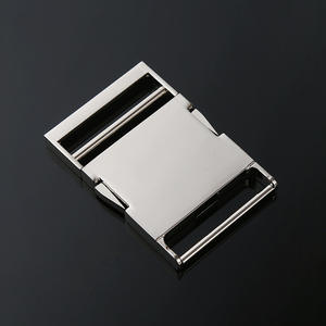 Boucle en alliage de zinc argent noir réglable pour sacs, ceintures, sacs à dos, attaches métalliques DZQ178 - Product Image 3