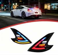 Nouveaux feux arrière vintage à lentille transparente RGB pour Z34 370Z 2008-2021