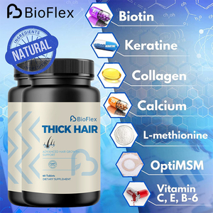 Solilan OEM Vitamina H C <span class=keywords><strong>E</strong></span> B6 Collagene Cheratina Acido Ialuronico per Pelle Unghie Crescita Capelli <span class=keywords><strong>Biotina</strong></span> Pura Antiossidante Compresse per Tutti - Product Image 2