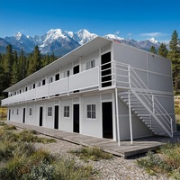 Fournisseur chinois de maisons conteneurs pliantes de type X, 20 pieds, maison préfabriquée modulaire en acier portable, bureau, hôtel, secours en cas de catastrophe, ISO CE