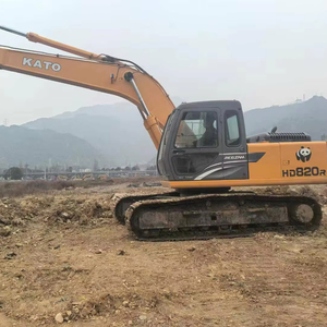 Used CE ISO Certified 8 Ton Kato HD820R Mini Crawler Excavator Serviced Compact <strong>Tracked</strong> <strong>Digger</strong> Landscaping Utility Work - Product Image 1