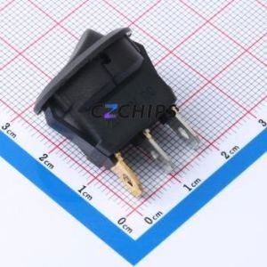 KCD1-202-G Rocker Switch Through hole Component (THT) Switch 23mm 20.5mm 25mm Concave Bend - Product Image 2