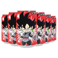 Dragon Ball Son Goku Fruit Smaak Oranje Witte Druif Perzik Bruisend Water Koolzuurhoudende Drank Gezamenlijke Collector 'S Edition
