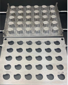 Форма для прессования теней для век на 30 ячеек из чугуна, с возможностью индивидуального размера и специальной формой поддонов - Product Image 2