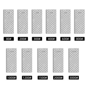 Pierre <span class=keywords><strong>à</strong></span> aiguiser rectangulaire électroplaquée diamantée polie simple face, outil de ponçage, vente en gros d'usine - Product Image 2