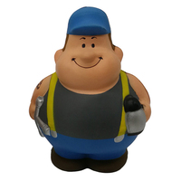 Chauffeur de camion Bruce Stress Toys Logo imprimé personnalisé