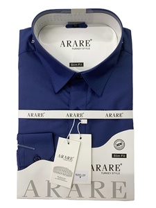 เสื้อเชิ้ตแขนยาวผู้ชาย สีพื้น ไม่ต้องรีด สำหรับฤดูใบไม้ผลิ สไตล์ลำลองทางธุรกิจ หรือเป็นทางการ  รุ่น M0011 - Product Image 5
