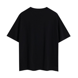 เสื้อยืดผู้ชายสไตล์ฮิปฮอปทรงโอเวอร์ไซส์ คอกลม แขนสั้น ผ้าฝ้าย 100% น้ำหนัก 260 กรัม ผ้าทอ - Product Image 3