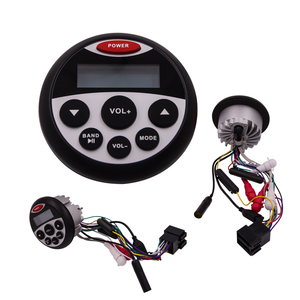 New Luxury Waterproof Aluminum Black MP3 Player for Yacht/ATV/Marine Use - Product Image 4
