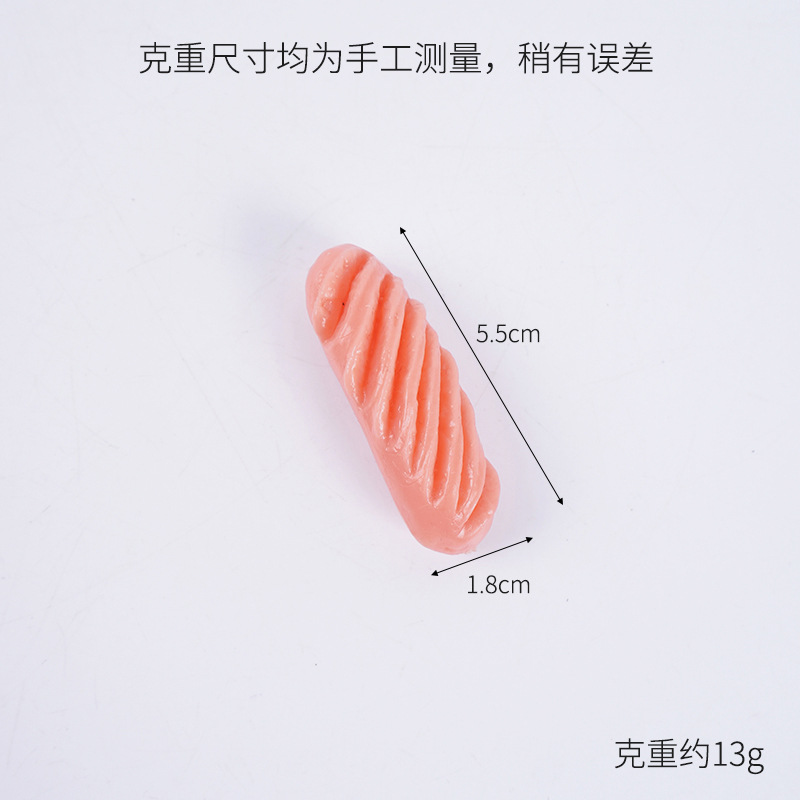 Saucisse de couteau à fleurs non colorée - Aucune déduction