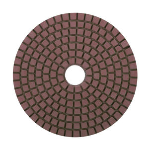 Disque de polissage diamanté abrasif 4 pouces pour meulage et lustrage à l'eau des sols, marbre, granit, béton, comptoirs et rénovation de pierres - Product Image 2