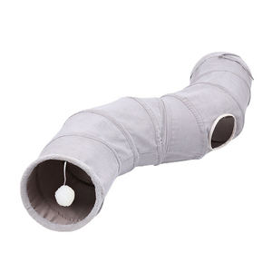 <span class=keywords><strong>Cama</strong></span> para Gatos con Doble Túnel Integrado, Diseño de <span class=keywords><strong>Nido</strong></span> Esquinero, para Jugar y Dormir, Personalizable de Fábrica - Product Image 4