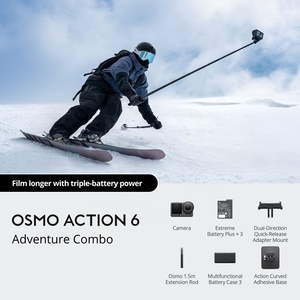 En stock : Caméra Osmo <span class=keywords><strong>Action</strong></span> 6 <span class=keywords><strong>Pro</strong></span> Adventure Combo / Osmo <span class=keywords><strong>Action</strong></span> 6 Standard Combo 4K étanche - Product Image 2