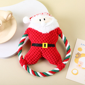 Christmas <b>Plush</b> Dog Toys Design Dog Squeaky Chew Toy Dogs - Product Image 5