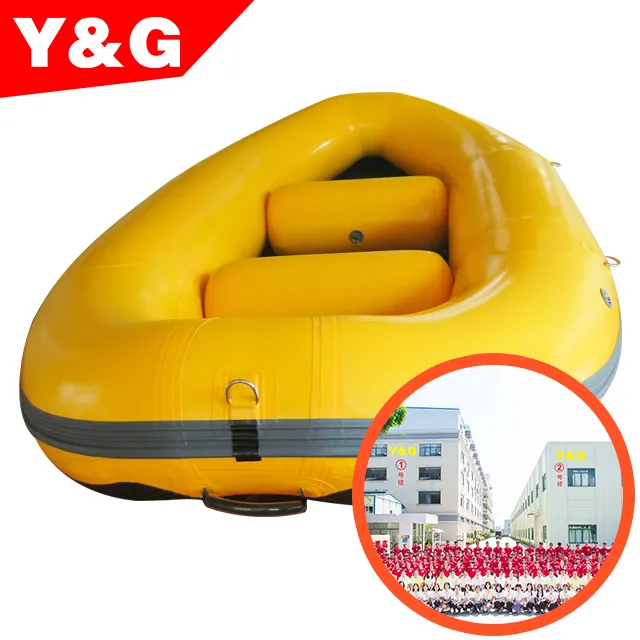 Y & G Barco Inflável Barato 10 Metros | Pvc barco de pesca inflável com Motor | Design livre, TUV, pesados barcos infláveis China