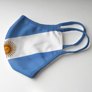 Masker kain motif kustom Aksesori permainan olahraga kipas sepak bola Semua masker bendera negara - Product Image 2