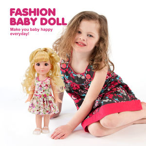 Poupée Reborn de 12 pouces, poupée de fête à <span class=keywords><strong>corps</strong></span> <span class=keywords><strong>dur</strong></span> pour filles avec de beaux vêtements, 3 modèles assortis - Product Image 2