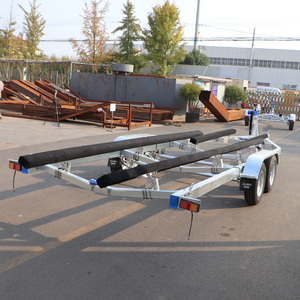 Remorques pour bateaux et embarcations <span class=keywords><strong>à</strong></span> double essieu en bois de 7,75 m - Product Image 5