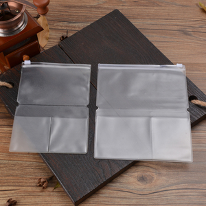 Bolsa de PVC con Cierre para Viajeros, Accesorio para Cuadernos de Viaje, Porta Tarjetas, Bolsillo Estándar para Guardar el Pasaporte - Product Image 2