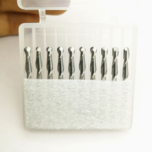 2 Flute Cnc Ballnose Bit <strong>Wood</strong> <strong>Working</strong> Tungsten Carbide Cnc <strong>Ball</strong> <strong>Nose</strong> <strong>End</strong> <strong>Mill</strong> - Product Image 1