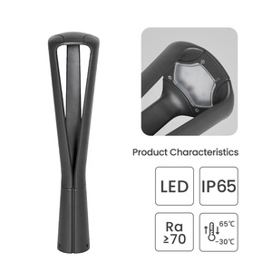 Lampadaire LED de jardin en aluminium IP65 moderne 2026, durable, 5W 10W, pour aménagement paysager, allée et usage domestique - Product Image 3