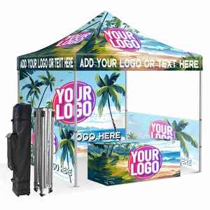 Heavy Duty Outdoor <b>Canopy</b> <b>Tents</b> 10x10ft Folding Pop up Shelter Custom <b>Canopy</b> <b>Tent</b> 10x20ft for Promotions - Product Image 4